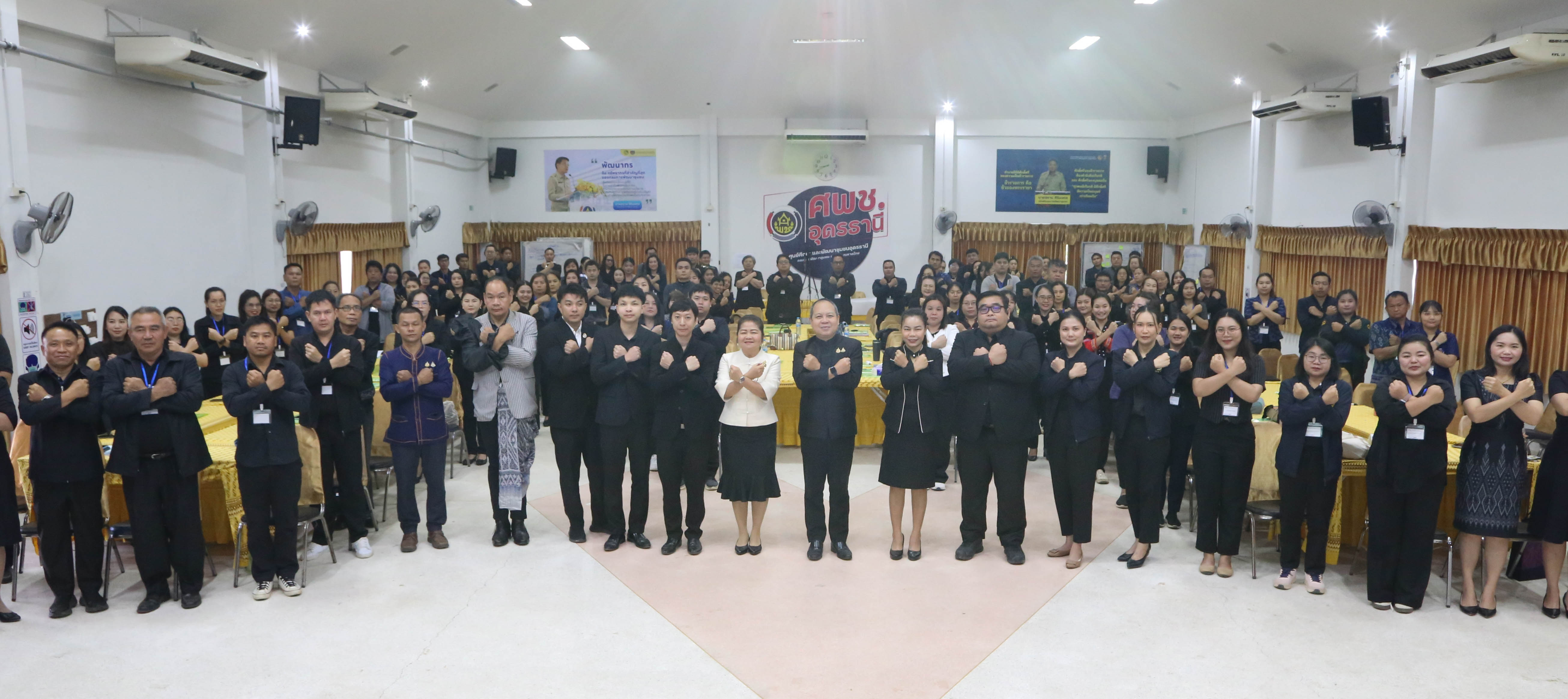 ผู้ตรวจราชการกรม พช. (นายพิสดาร ประดา) เปิดโครงการส่งเสริมการพัฒนาชุมชนธรรมาภิบาล