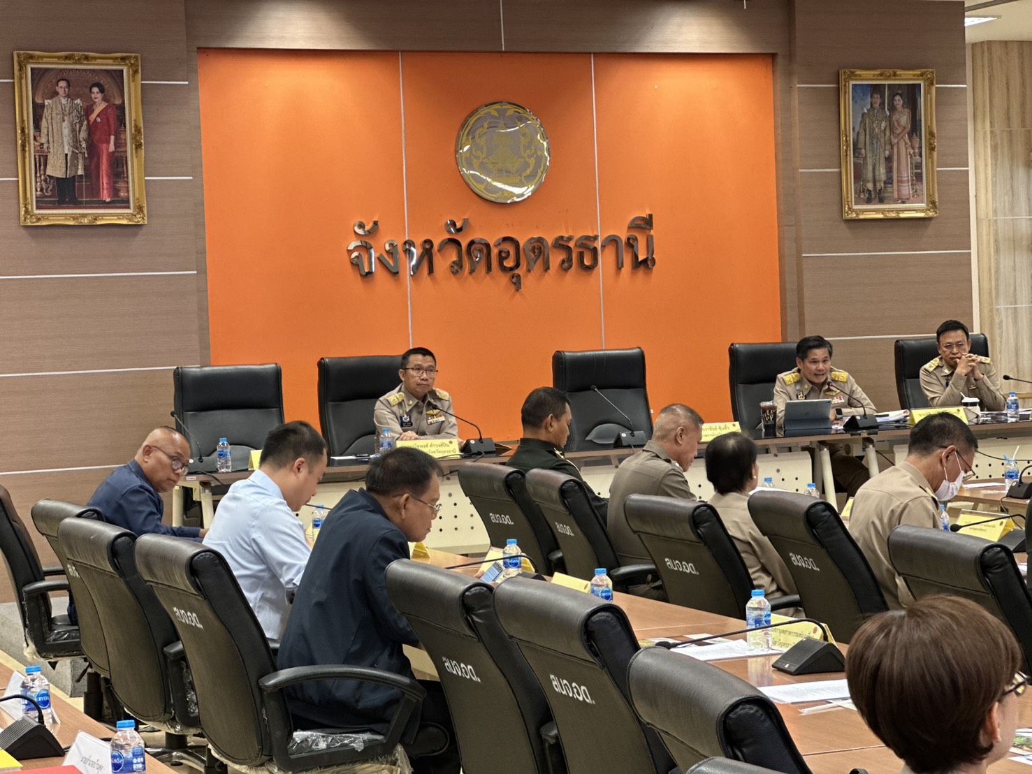 ศพช.อุดรธานี ร่วมประชุมกรมการจังหวัด หัวหน้าส่วนราชการจังหวัดอุดรธานี  หัวหน้าหน่วยงานรัฐวิสาหกิจ  นายอำเภอ ผู้บริหารองค์กรปกครองส่วนท้องถิ่น  ผู้บริหารสถานศึกษา  และผู้นำองค์กรภาคเอกชนจังหวัดอุดรธานี ครั้งที่ 3/2569