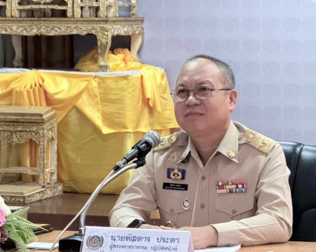 ผู้ตรวจฯ พช. (นายพิสดาร ประดา) เป็นประธานประชุมซักซ้อมโครงการส่งเสริมการขับเคลื่อนศูนย์ผู้นำจิตอาสาพัฒนาชุมชน สู่การขับเคลื่อนชุมชนเข้มแข็งพึ่งตนเองได้อย่างยั่งยืน ผ่านระบบ Zoom Meeting