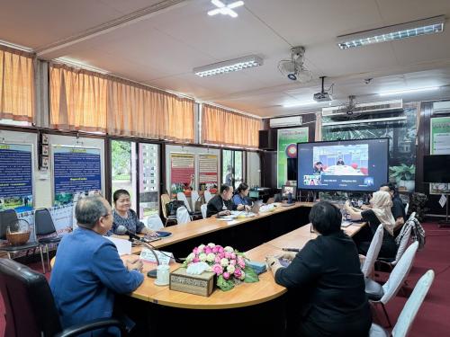 ศพช.อุดรธานี ประชุมเตรียมความพร้อมรับการประเมินเพื่อรับรองมาตรฐานการจัดการความรู้ (ISO 30401 : 2018)